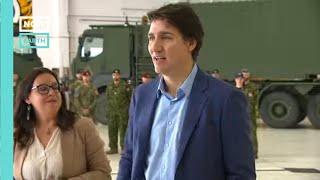 Justin Trudeau Receives Wildfire Briefing, Speaks to Media