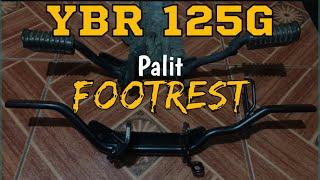 Yamaha Ybr 125g Footrest replacement | Brenitto Moto