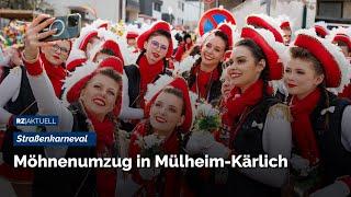 Straßenkarneval: Möhnen feiern in Mülheim-Kärlich