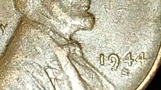 Lincoln Cent 1944-S Coin Worth A LOT Of Money