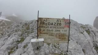 Latemar-Türme Klettersteig Dolomiten (Campanili del Latemar)