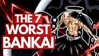 The 7 WORST Bankai in Bleach, RANKED (2024)