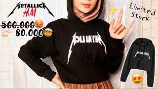 Shopee Haul H&M HOODIE METALLICA Cuma 80.000!? Shopee Haul Branded