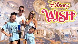 SURPRISE Disney Cruise Line Vlog. Our FIRST Cruise | Disney WISH Embarkation | World of Marvel | Aug