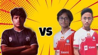 Jonathan vs BTR Zuxxy And Luxxy | 1v2 Tdm Battle | India  vs Indonesia 