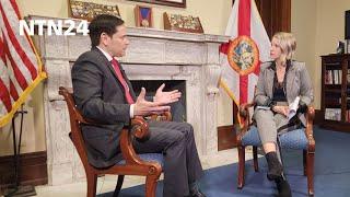 "Rafael Correa ha tenido enlaces con grupos criminales porque lo benefician": Marco Rubio en NTN24