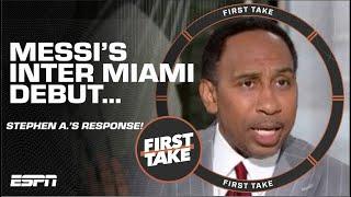 Stephen A. likens MLS to the G-League following Lionel Messi’s Inter Miami debut  | First Take