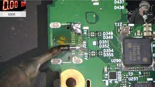 USB-C microsoldering tutorial - Lenovo X1 Carbon Gen 9 usb type c replacement