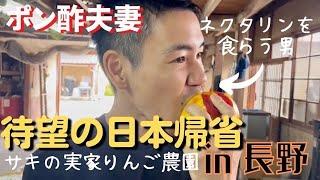 【番外編】ポン酢夫妻の日本帰省 ‐咲の実家「長野県」満喫‐