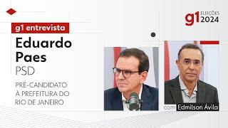 Edimilson Ávila entrevista Eduardo Paes (PSD) | Eleições municipais