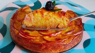 Tarta de manzana de los 3 vasosmuy Fácil Sin pesar ingredientes ¡Siempre sale bien!