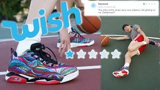 Testing The WORST Rated Cheap Basketball Shoes from Wish! pt 4