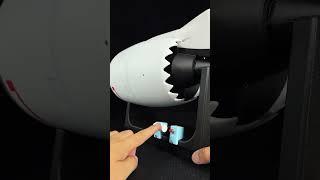 TR900 Toy Airplane Engine Model with Safety Guard #modeltoys#enginemodel  #3dprintedparts