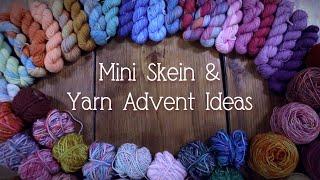 Mini Skein & Yarn Advent Ideas ~ Garments & Accessories, Goodbye Scrappy Blankets ~ Knitting/Crochet