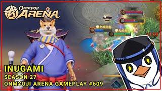 Crit Build and Suppression Onmyodo [ Inugami ] | Onmyoji Arena Gameplay - Season 27