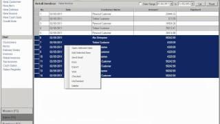 One Click Multiple Invoice Printing