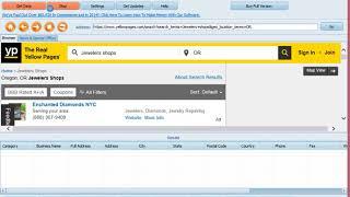  How to Use Yellow Pages Spider Software Business Data Email