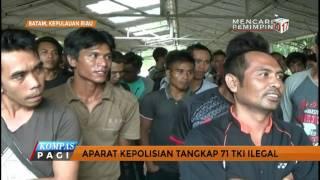 Polisi Tangkap 71 TKI Ilegal di Malaysia