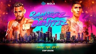 ROBEISY RAMIREZ vs BENITEZ | FULL FIGHT | TOP RANK | MOLA TV