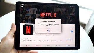 How To FIX App Not Compatible With iPad! (2022)