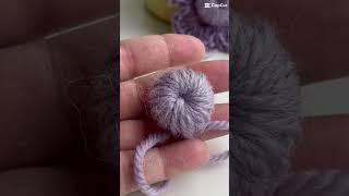 Цветок крючком. Ирландское кружево из толстой пряжи. Вязание крючком. #ирландскоекружево #фриформ