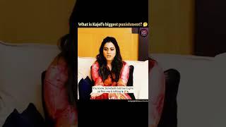 Kajol, Ajay Devgn's wife, says her biggest punishment is not talking! 