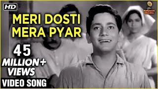 Meri Dosti Mera Pyar Video Song | Dosti | Mohammad Rafi Hit Songs | Laxmikant Pyarelal