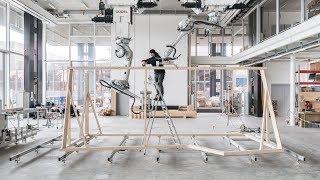 Digital construction method combines architecture with robotics and craftsmanship