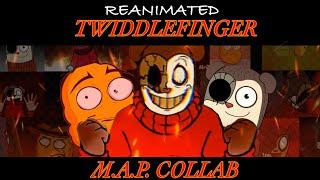 TWIDDLEFINGER Reanimated M.A.P. Collab |Friday Night Funkin’ animation by over 15 people