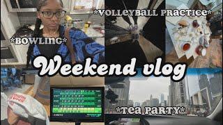 WEEKEND  VLG : downtown, mukbang , bowling , etc