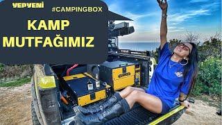 KAMP MUTFAĞIMIZI GÖRDÜNÜZ MÜ? | CAMPİNGBOX | BİZ GİDİYORUZ