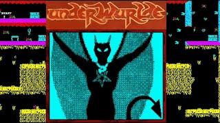 UNDERWURLDE (Luxury Re-release / Scrolling Intro picture / Trainer options) Walkthrough,ZX Spectrum