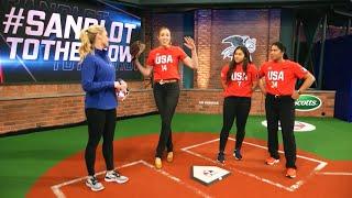 #SandlotToTheShow with the US Olympic Softball team