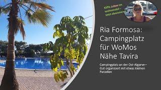 Ria Formosa bei Tavira - Camping-Platz mit wenig Schwächen und etwas zu kleinen Stellplätzen