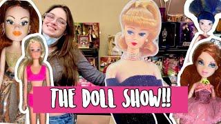 LET'S GO TO THE DOLL SHOW!! Doll hunt and haul! Bratz, Vintage, Barbie, American Girl and more!