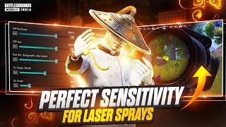 THIS SENSITIVITY WIL MAKE YOUR SPRAYS AND CLOSE RANGE BEAST IN NEW 3.3 UPDATEBGMI | Mew2.