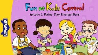 Fun at Kids Central 2 | Rainy Day Energy Bars | School | Little Fox | Bedtime Stories