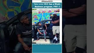 Take note! HCC has a Music Business program. Watch Part 2!