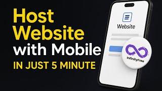 Mobile se website host kare free me — Free Domain & SSL certificate