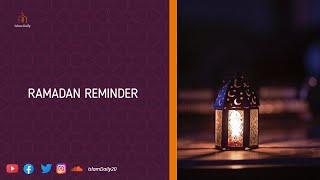 RAMADAN REMINDER | DAY 23