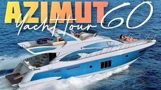 YACHT TOUR of this Spotless 2010/2020 AZIMUT 60 FLY // Azimut Charter Yacht