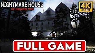 NIGHTMARE HOUSE | Full Game Movie | Longplay Walkthrough Gameplay | No Commentary | HORROR GAME