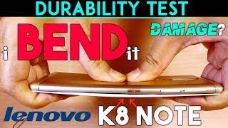 Lenovo K8 Note Durability TEST (BEND & Scratch Tested) AGAIN SOME DAMAGE!! plus Did it Survive?