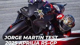 MotoGP Catalunya Test 2025 | Jorge Martin First Test Aprilia RS-GP 25