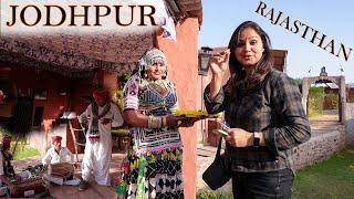 Best Tourist places in Jodhpur Rajasthan-Osian Desert Camp -Jeep Safari Camel Safari #travelvlog