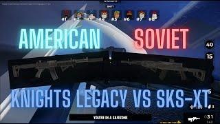 SKS XT vs Knights legacy WICH gun is better?? [Gun comparison] | Gunfight Arena