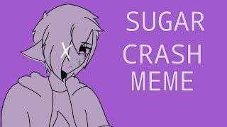 SUGAR CRASH MEME ANIMATIC//️WARNING️// (OC Tesh)