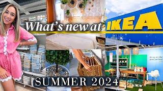 *NEW* IKEA SUMMER 2024! SHOP WITH ME! | ORGANIZE and DECORATE with IKEA FINDS!