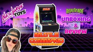 New Wave Toys Missile Command x Replicade 1:6 Arcade - Unboxing & Review!