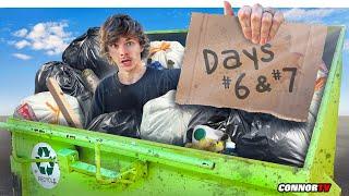 I Survived 7 Days Only Dumpster Diving *Final Day*